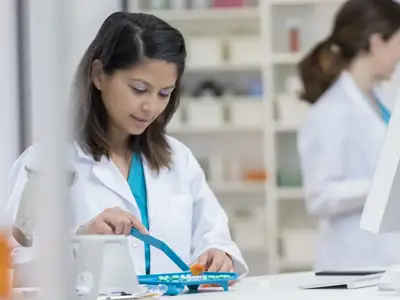 pharmacist compounding medication